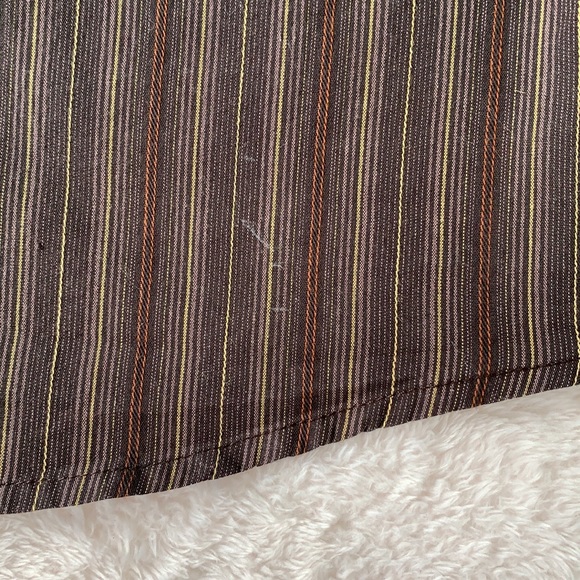 Kenneth Cole Reaction Brown Button Down Shirt Boys - Picture 9 of 9